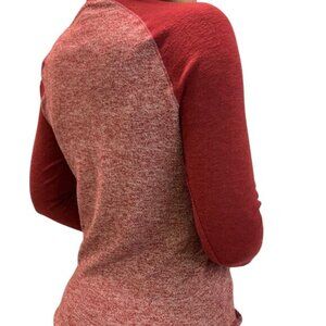 Big Boys Express Baseball Shirt XS Red